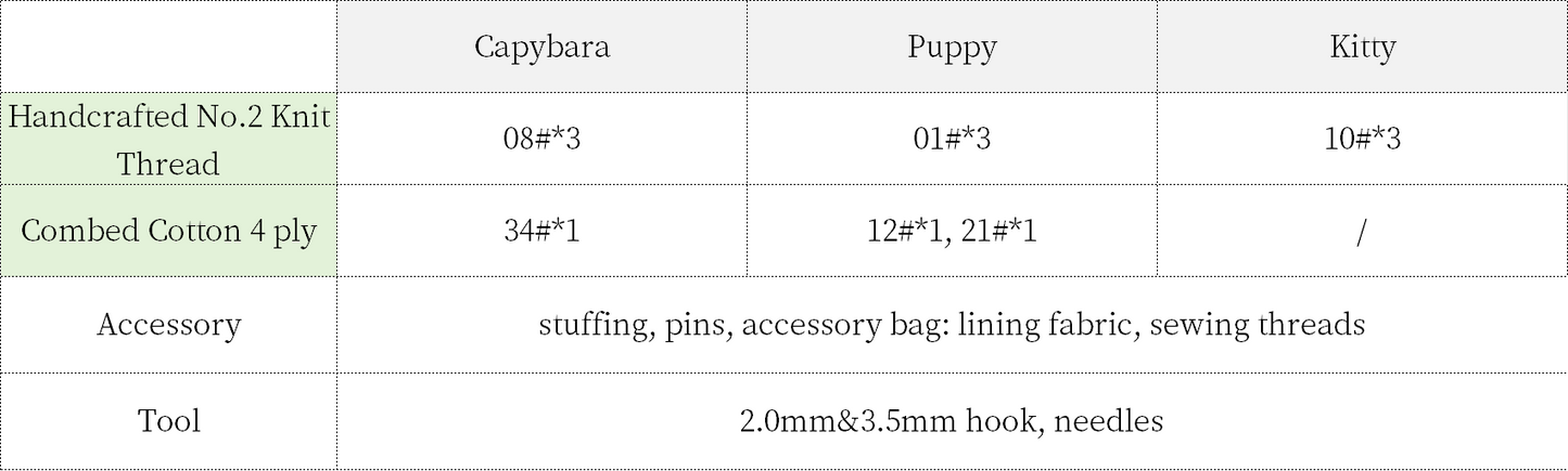 Animal Hand Warmer Crochet Pattern