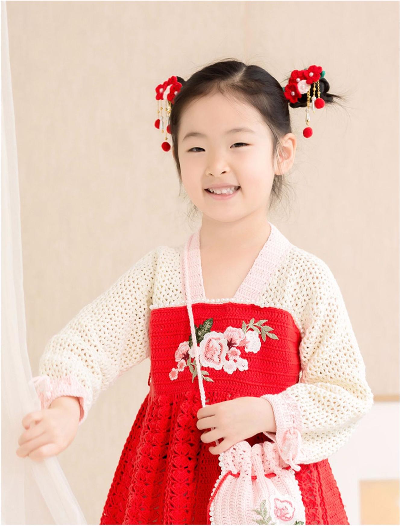 Blossom Hair Accessories Crochet Pattern
