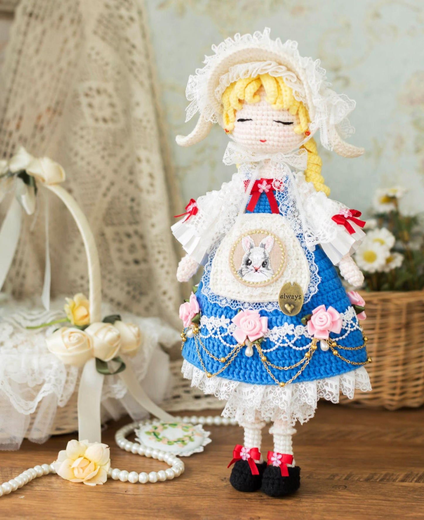 Moon Rabbit Crochet Pattern