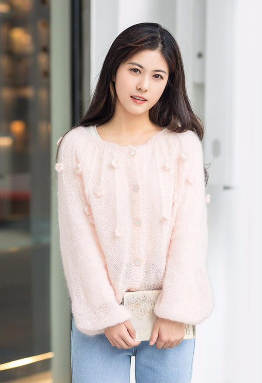 Floral Mohair Dream Knit Kit