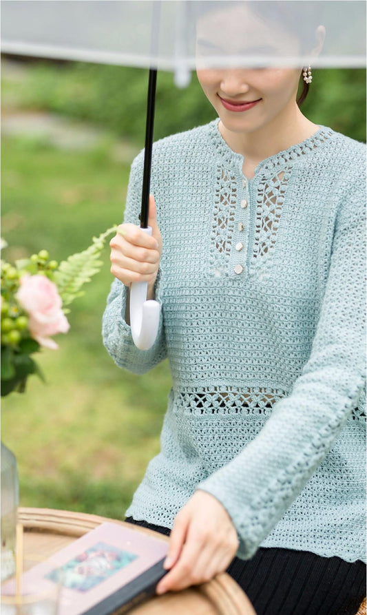 Refreshing Blouse Crochet Kit