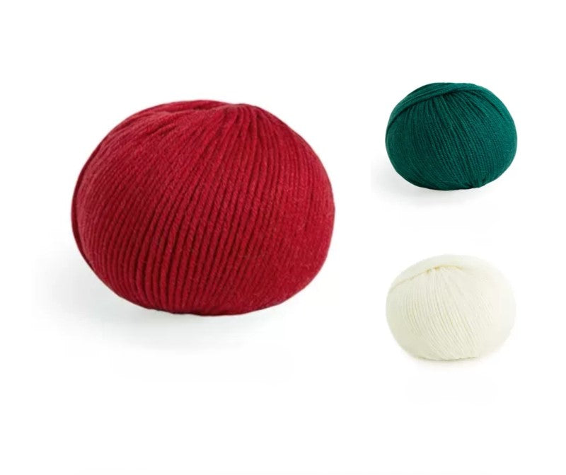 Merry Christmas Yoke Knit Kit