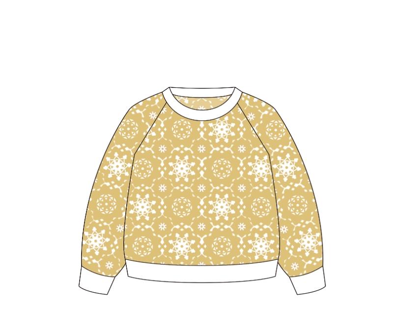 ❄Schneeflockenpullover❄ Häkelgarn-Set | Susan's Family