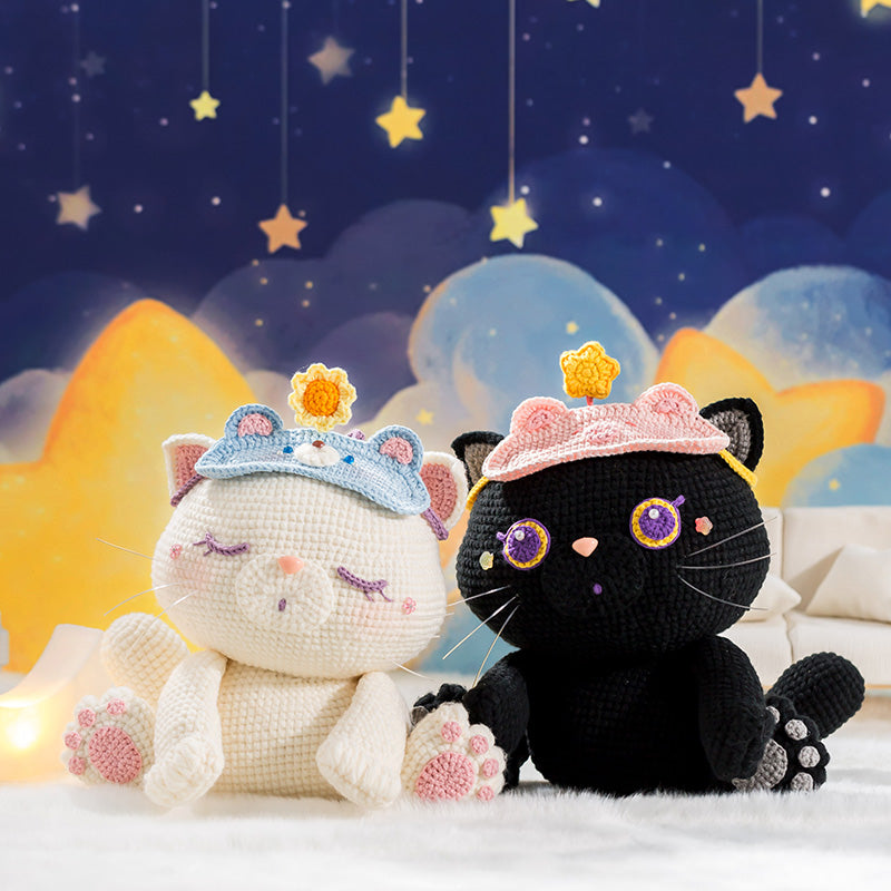 Sleepy Kitty Crochet Pattern
