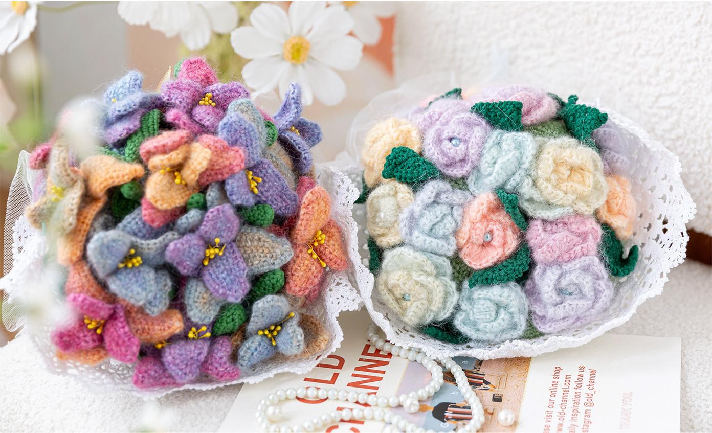 Anne's Bouquet Crochet Yarn Kit