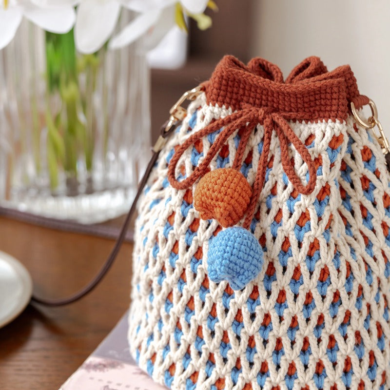 Tulip Drawstring Crochet Pattern