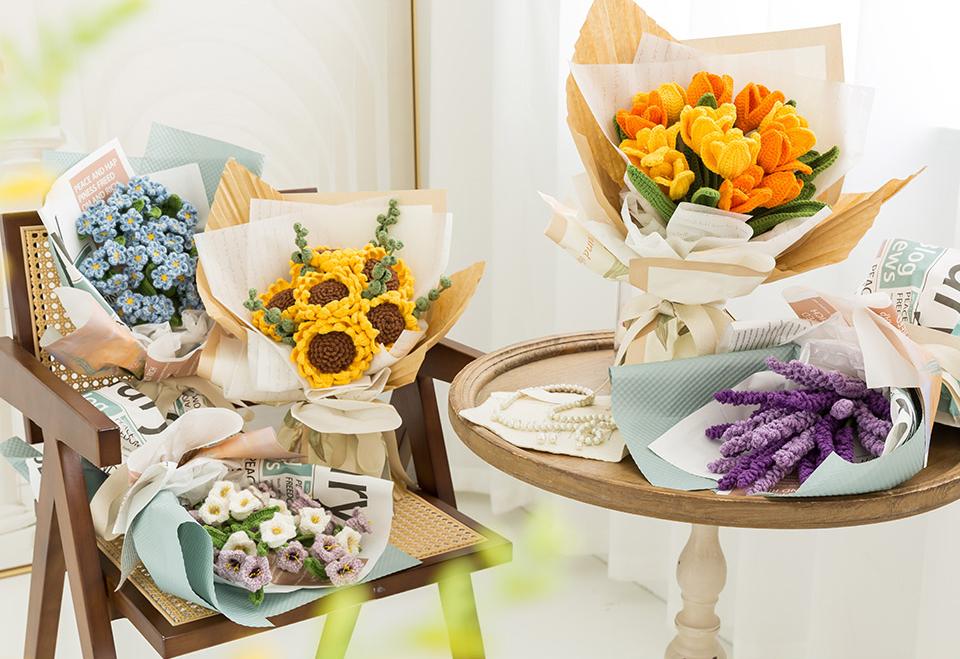 Artistic Bouquet Crochet Kit