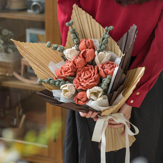 Häkelanleitung für Blumenstrauß „Floral Reverie“