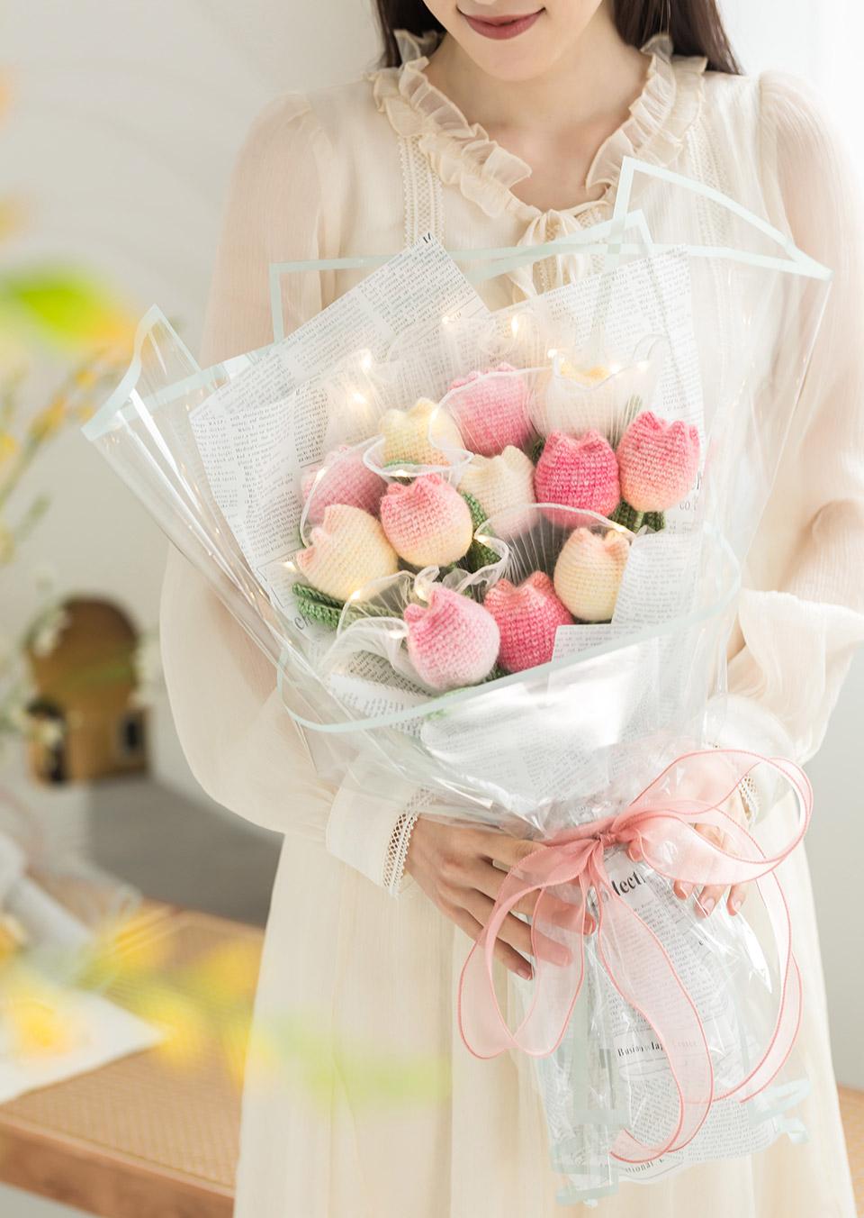EnvyFlower Elegance Bouquet Crochet Yarn Kit