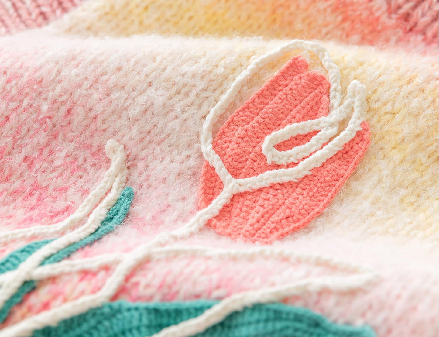 Tulip Lily Vest Knit Yarn Kit