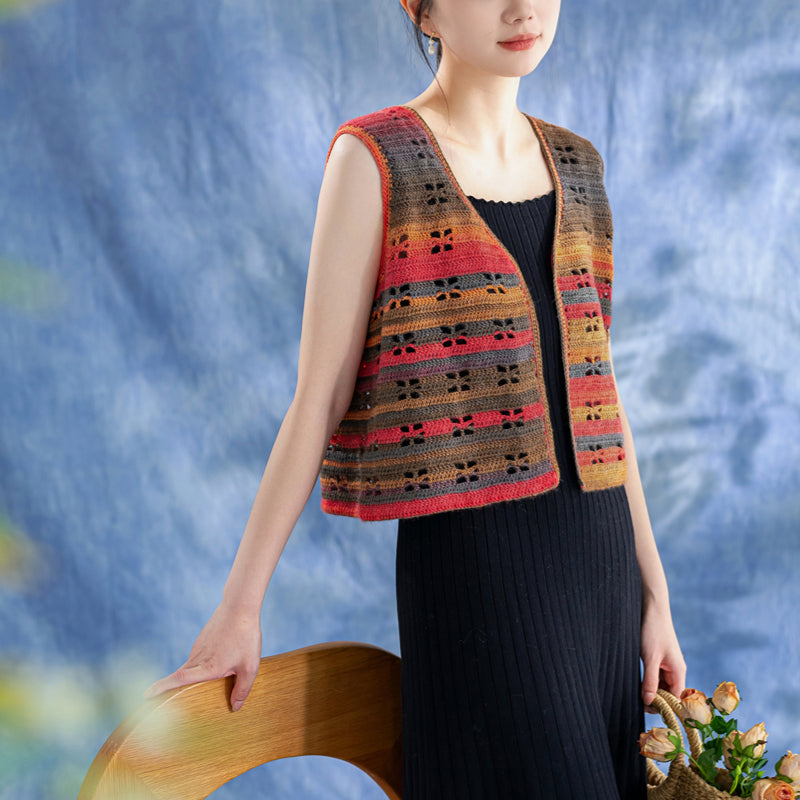 Dyed Skies Vest Crochet Pattern