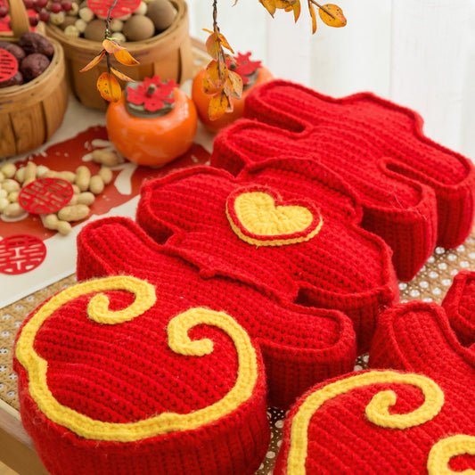 Modèle de crochet pour oreiller « Tout va bien »