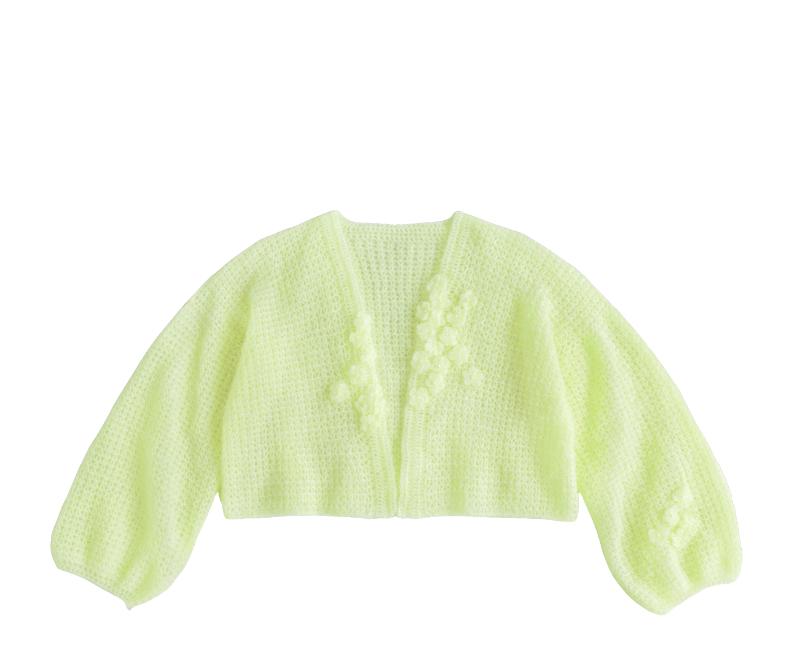 Crescent Moon Cardigan Crochet Yarn Kit