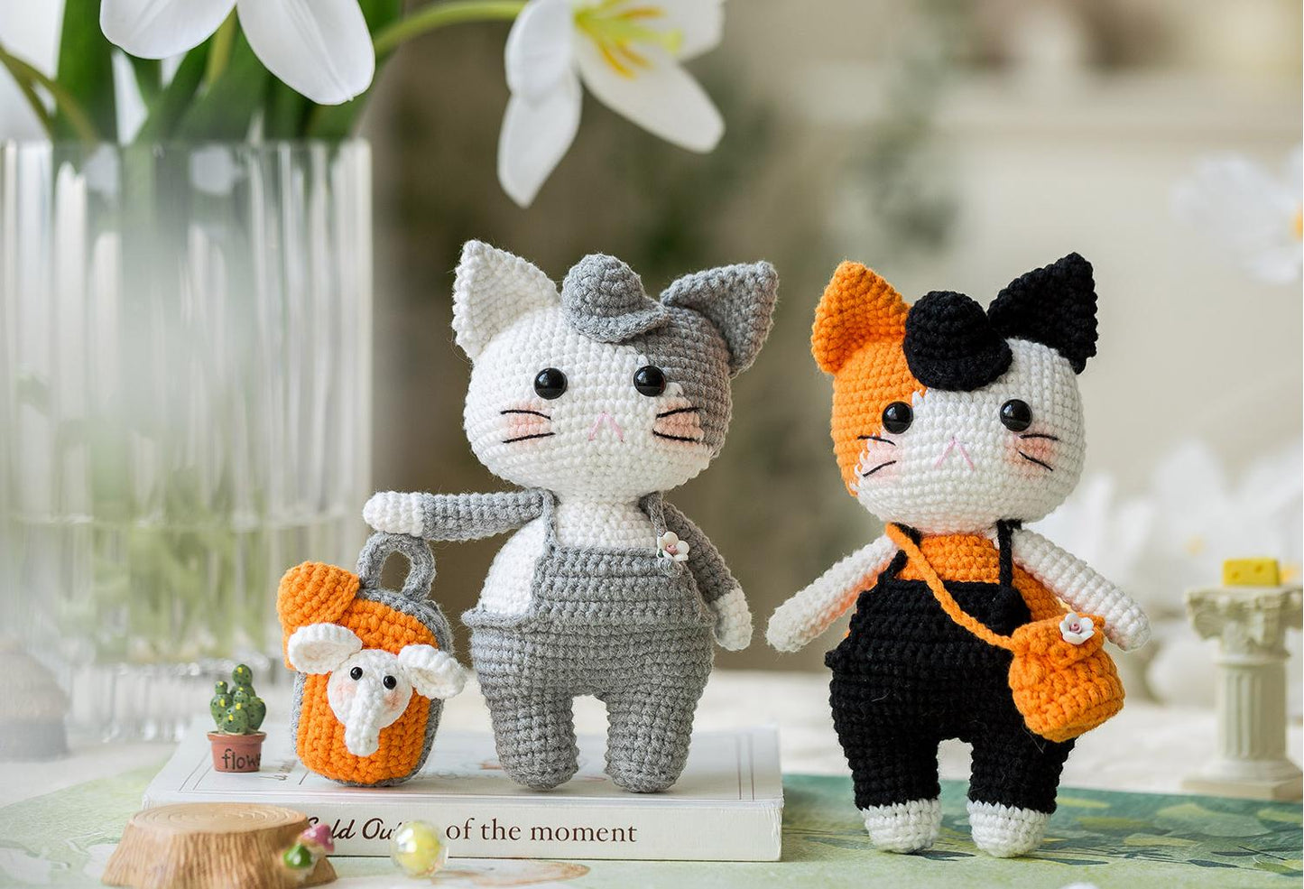 Traveling Kitten Crochet Pattern