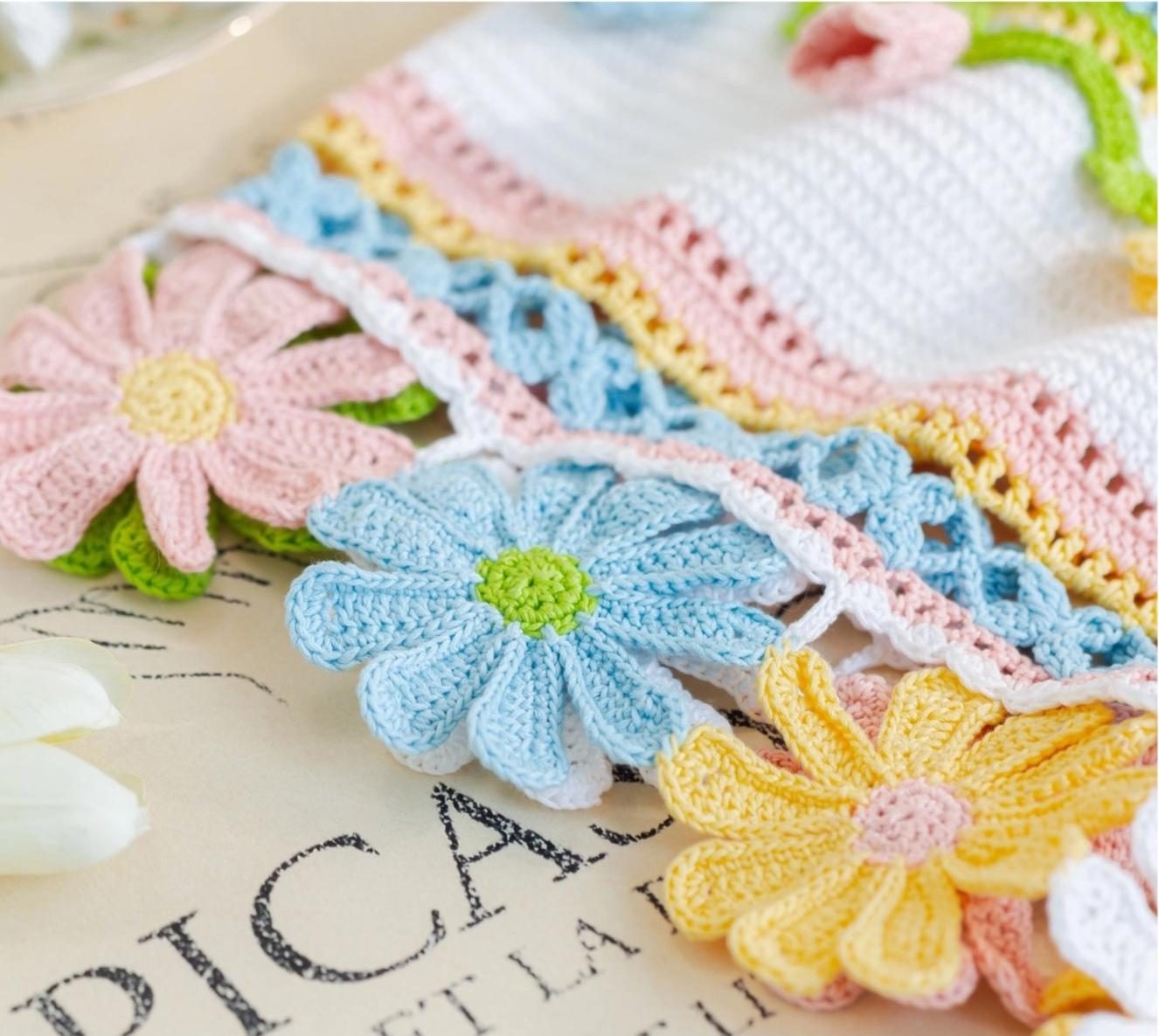 Midsummer Blossom Camisole Crochet Yarn Kit