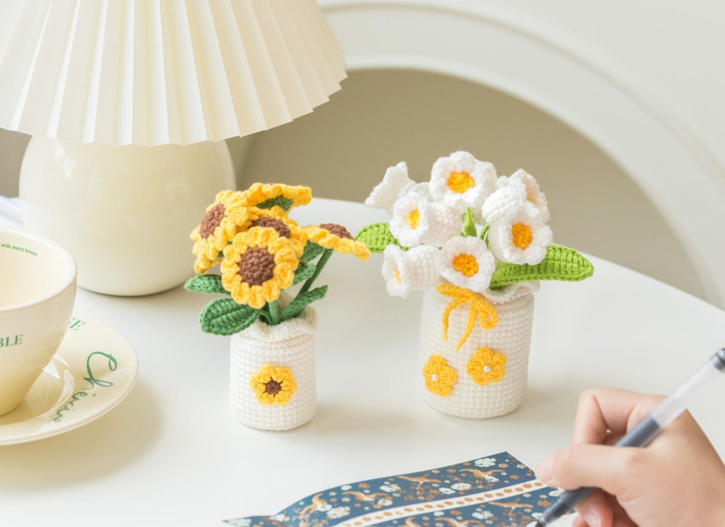 Flower Field Crochet Yarn Kit