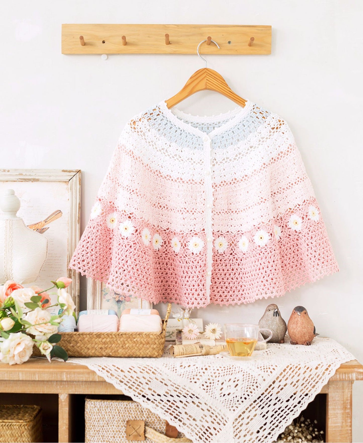 Bloom Cloak Crochet Kit