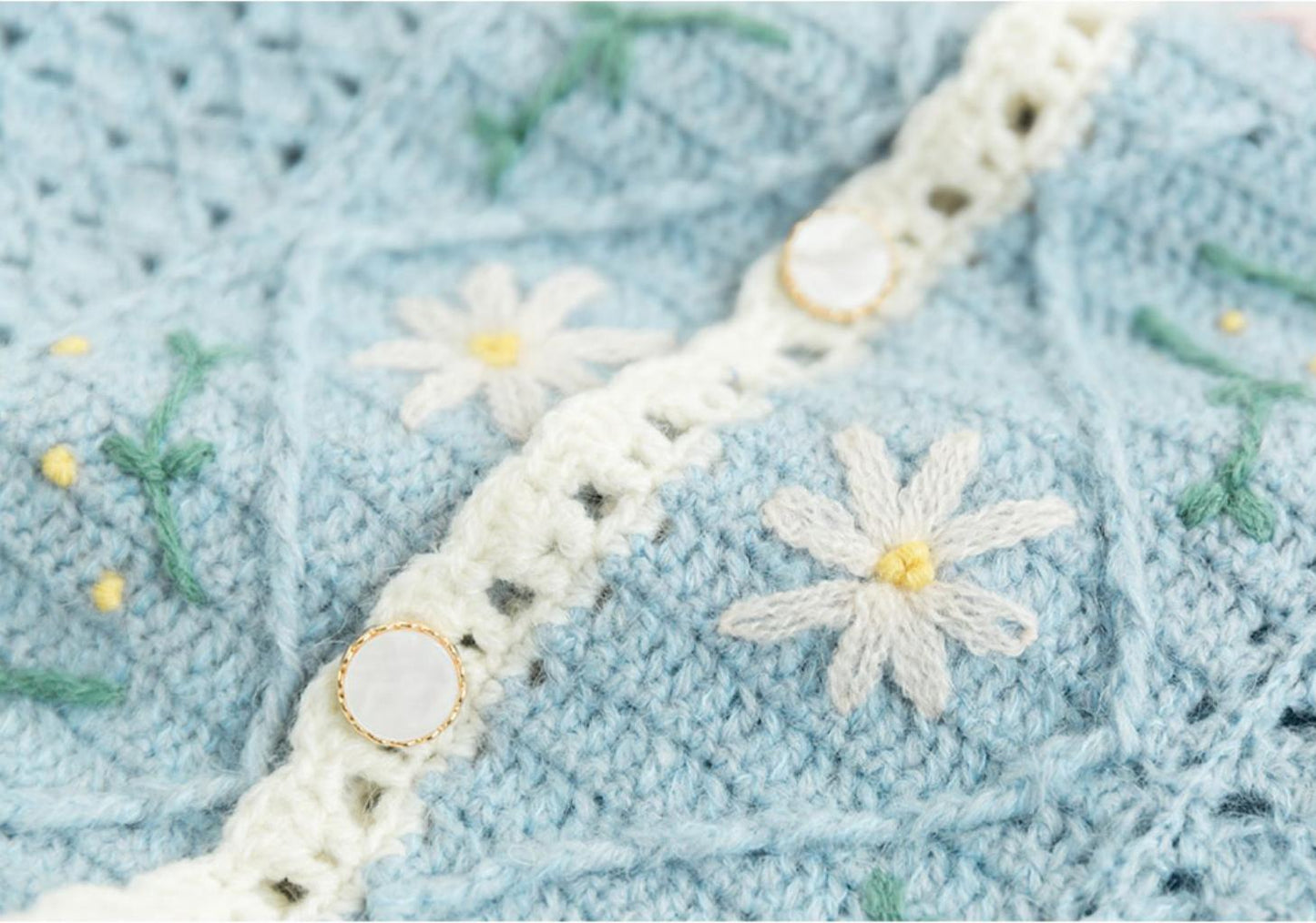 Rococo Cardigan Crochet Kit