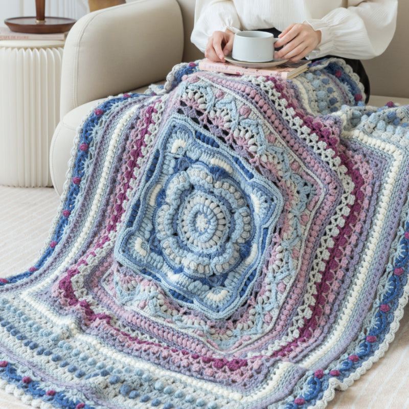 Creamy Mousse Blanket Crochet Pattern