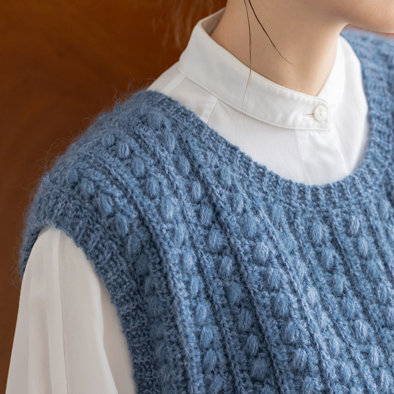 Bowknot Vest Crochet Yarn Kit