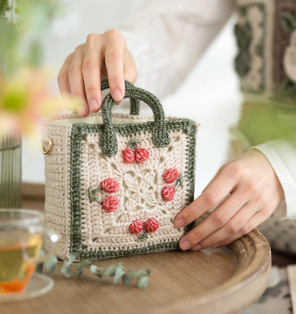 Clear Floral Vest Crochet Pattern