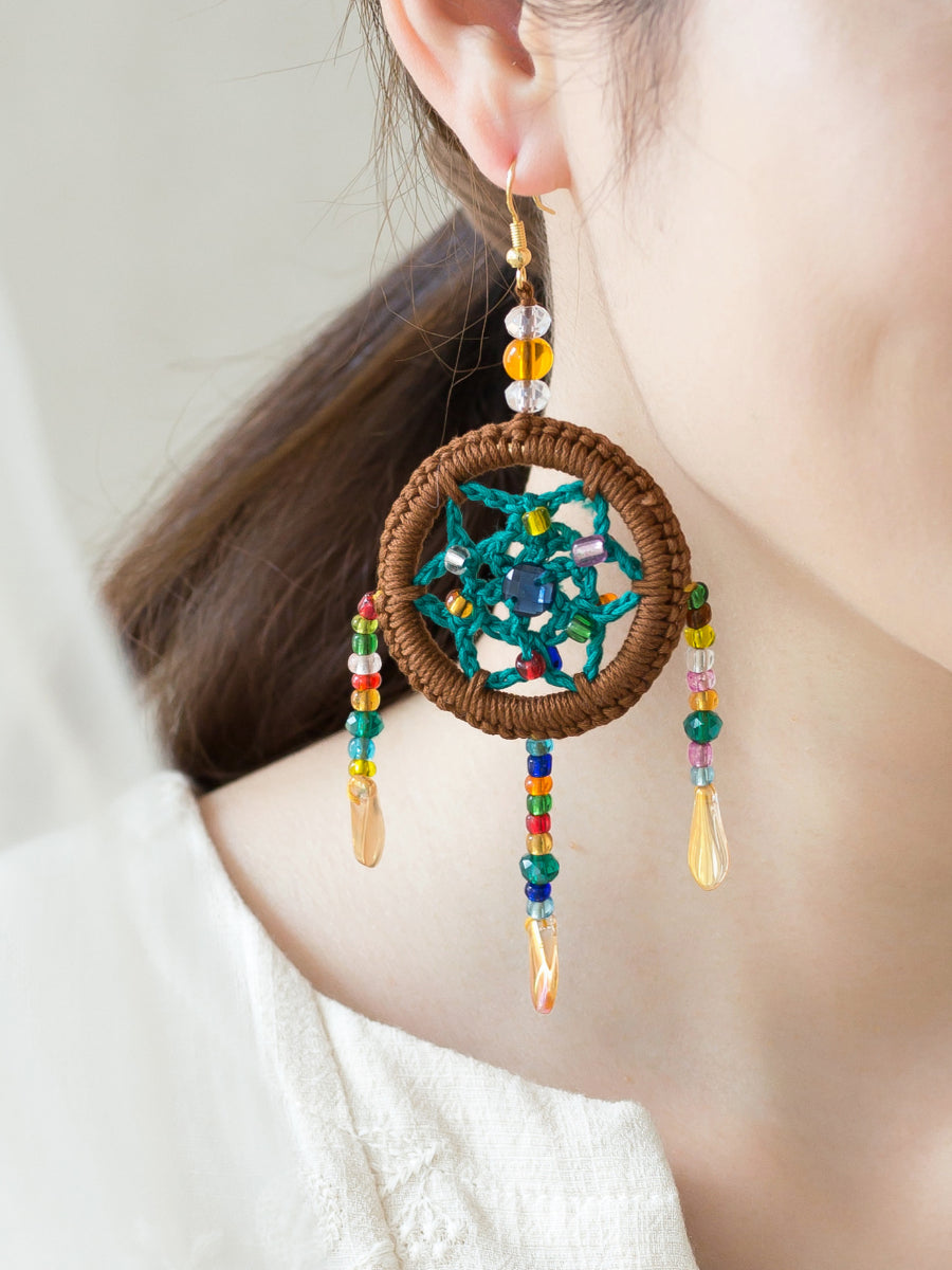 Ethereal Guardian Dreamcatcher Crochet Yarn Kit