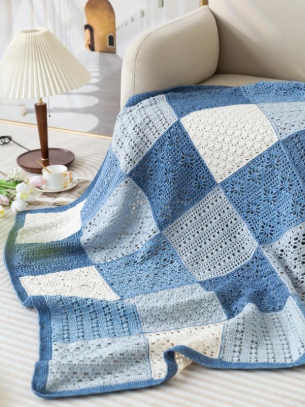 Rain Fog Blanket Crochet Pattern