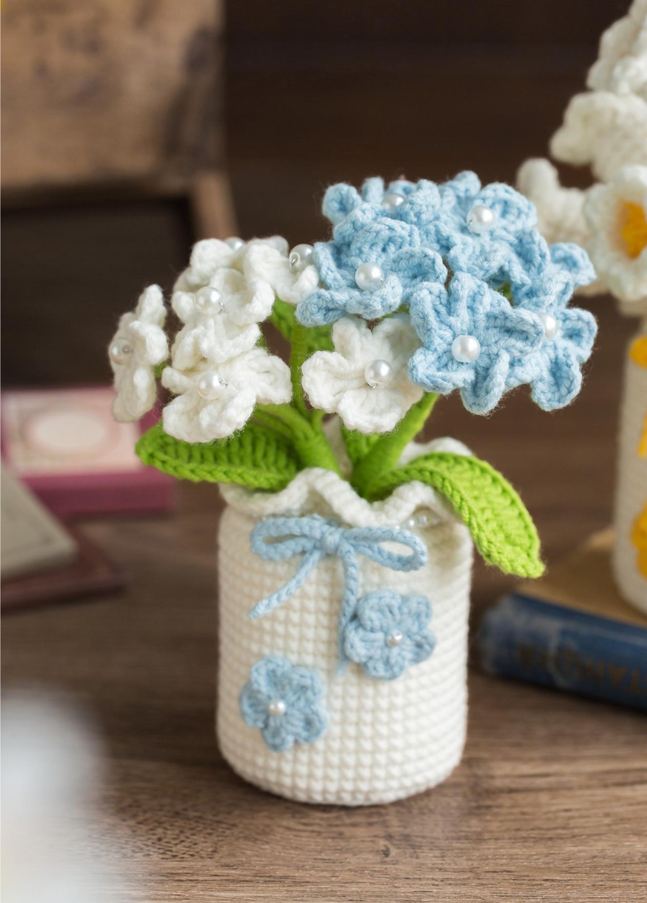 Flower Field Crochet Yarn Kit