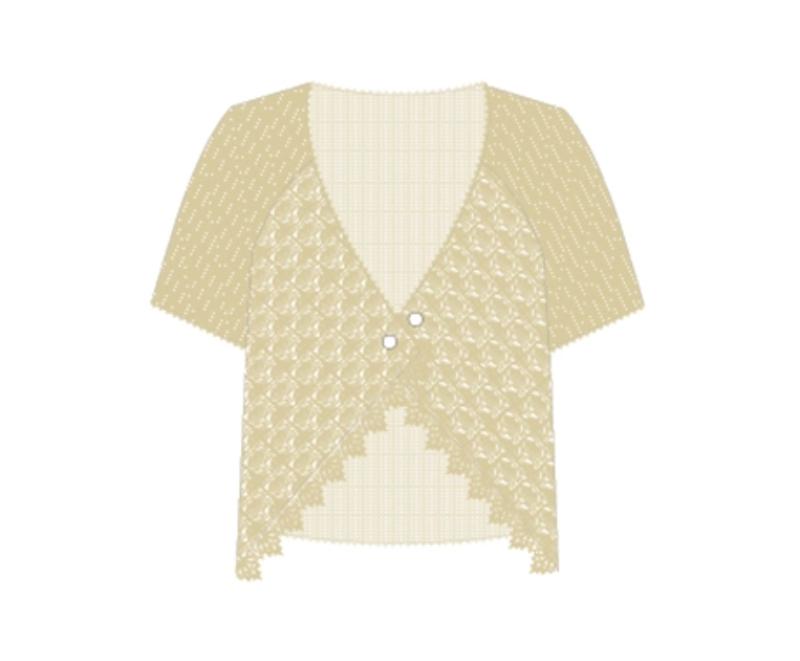 Fangjin Cardigan Crochet Yarn Kit