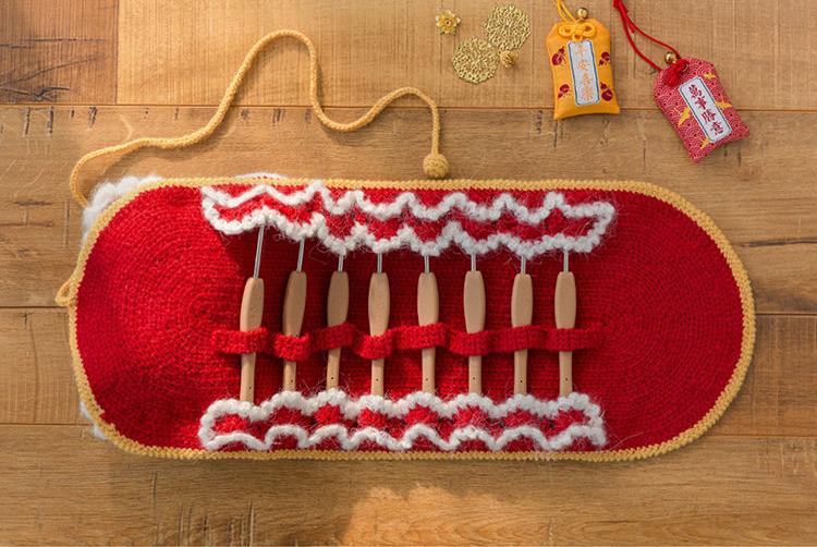 Dancing Lion Pouch Digital Crochet Pattern