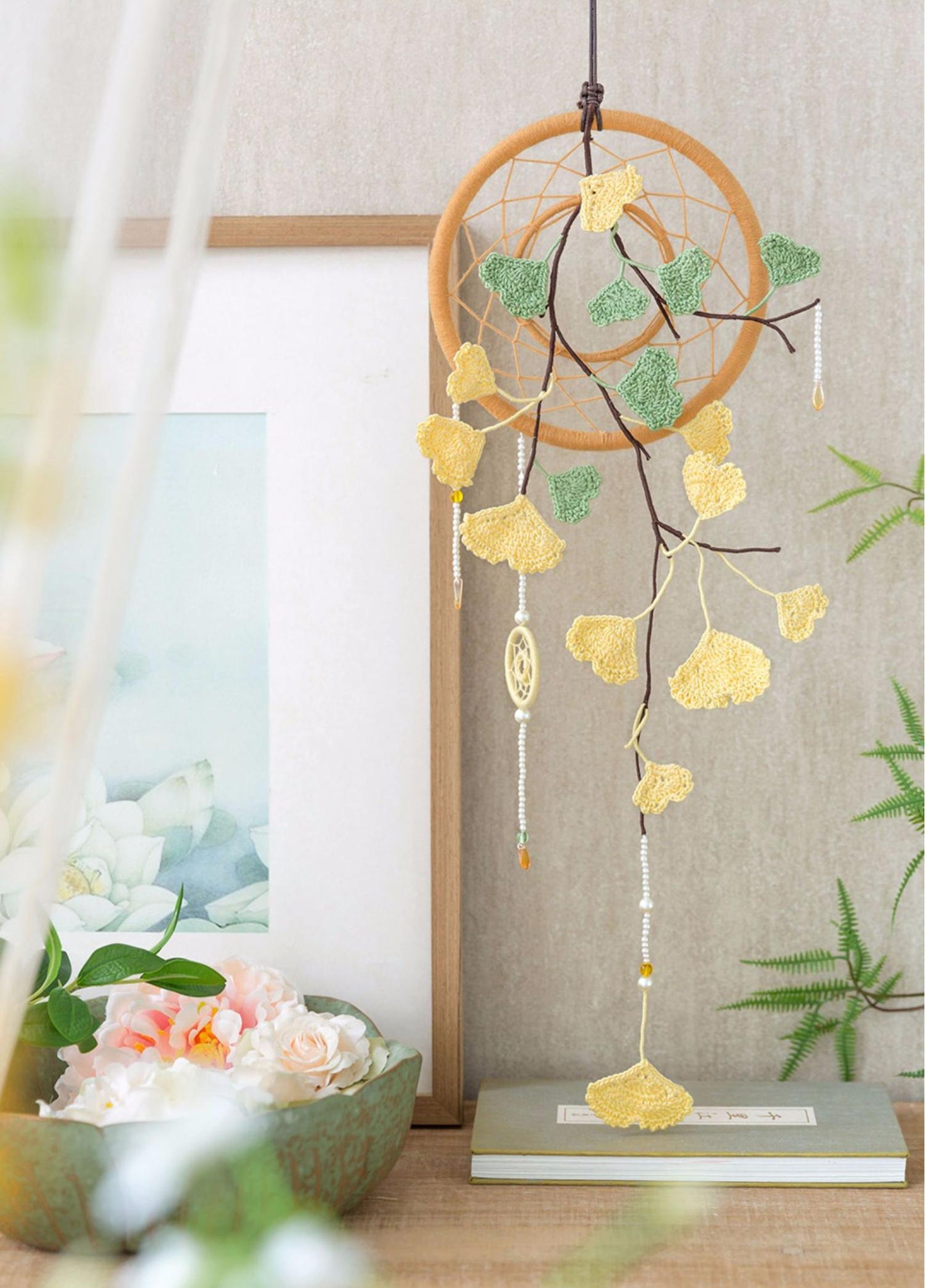 Seasons Window Dreamcatcher Crochet Pattern