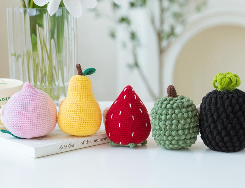 Fruity Piggy Crochet Pattern