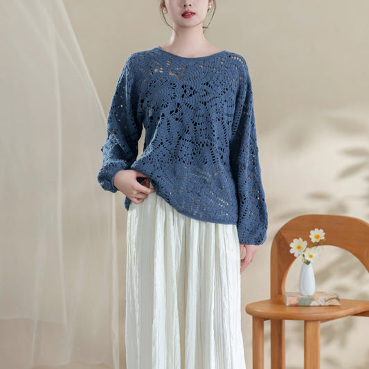 Kit de fil à crocheter Lotus Dimples | Série Shi, Ci, Fu | La famille de Susan