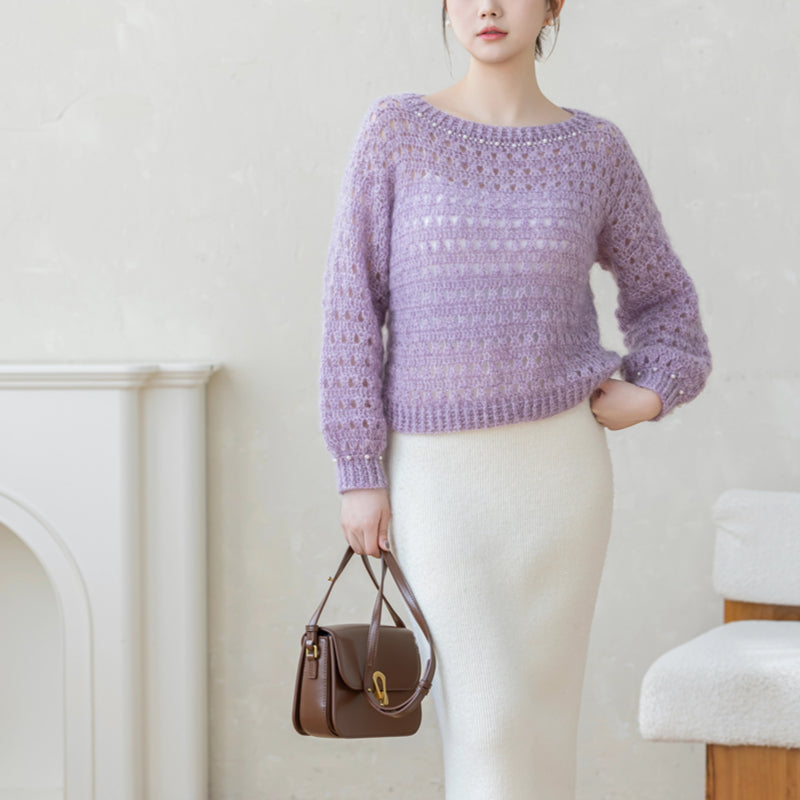 Evening Gleam Crochet Yarn Kit