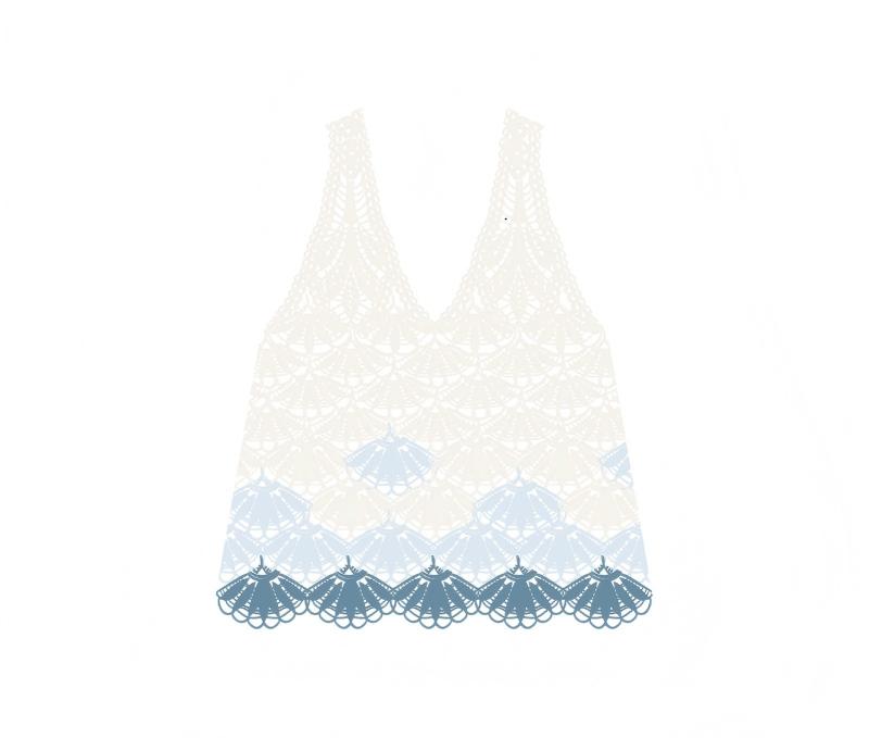 Bathed in Ginkgo Crochet Kit