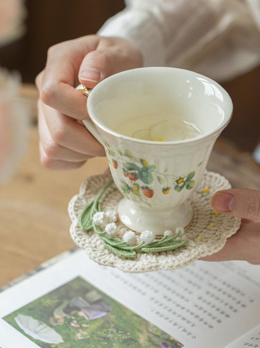 Pastorale Untersetzer Digitales Häkelmuster