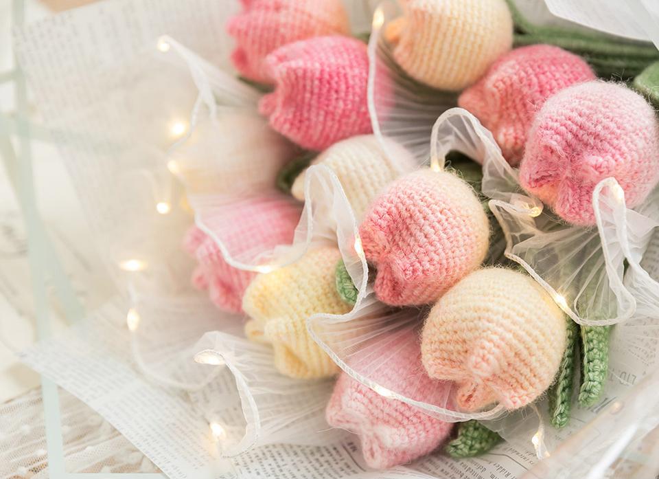 EnvyFlower Elegance Bouquet Crochet Yarn Kit