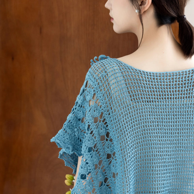 Floral Mist Pullover Crochet Pattern