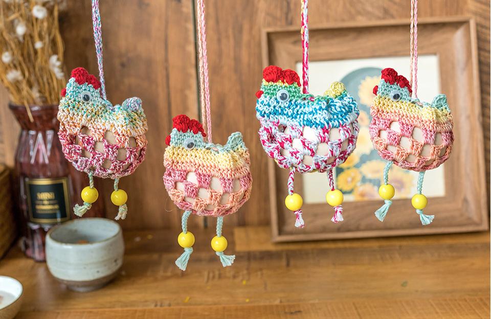 Run Chicken Run Egg Pouch Crochet Pattern