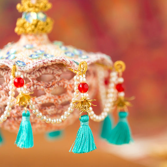 Dunhuang Imperial Canopy Sachet Crochet Pattern