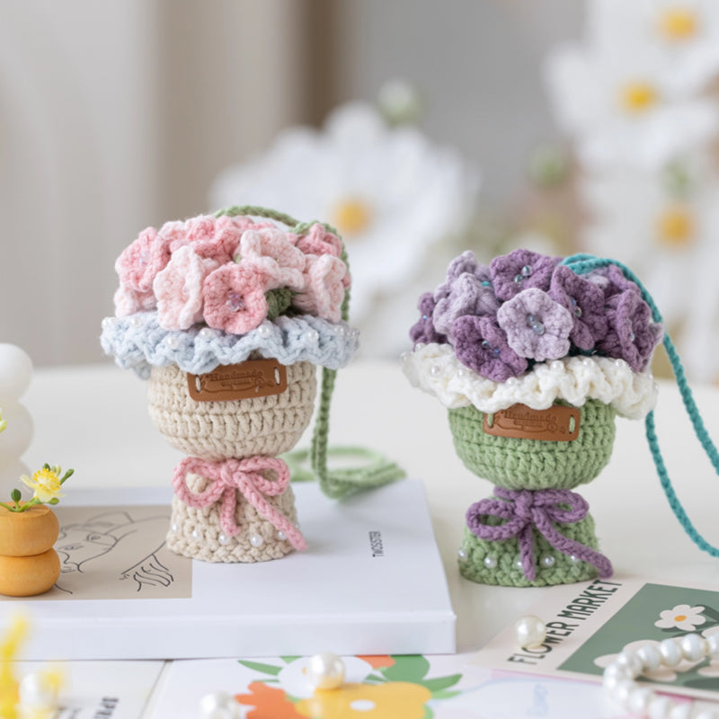 Flower Egg Pouch Crochet Pattern