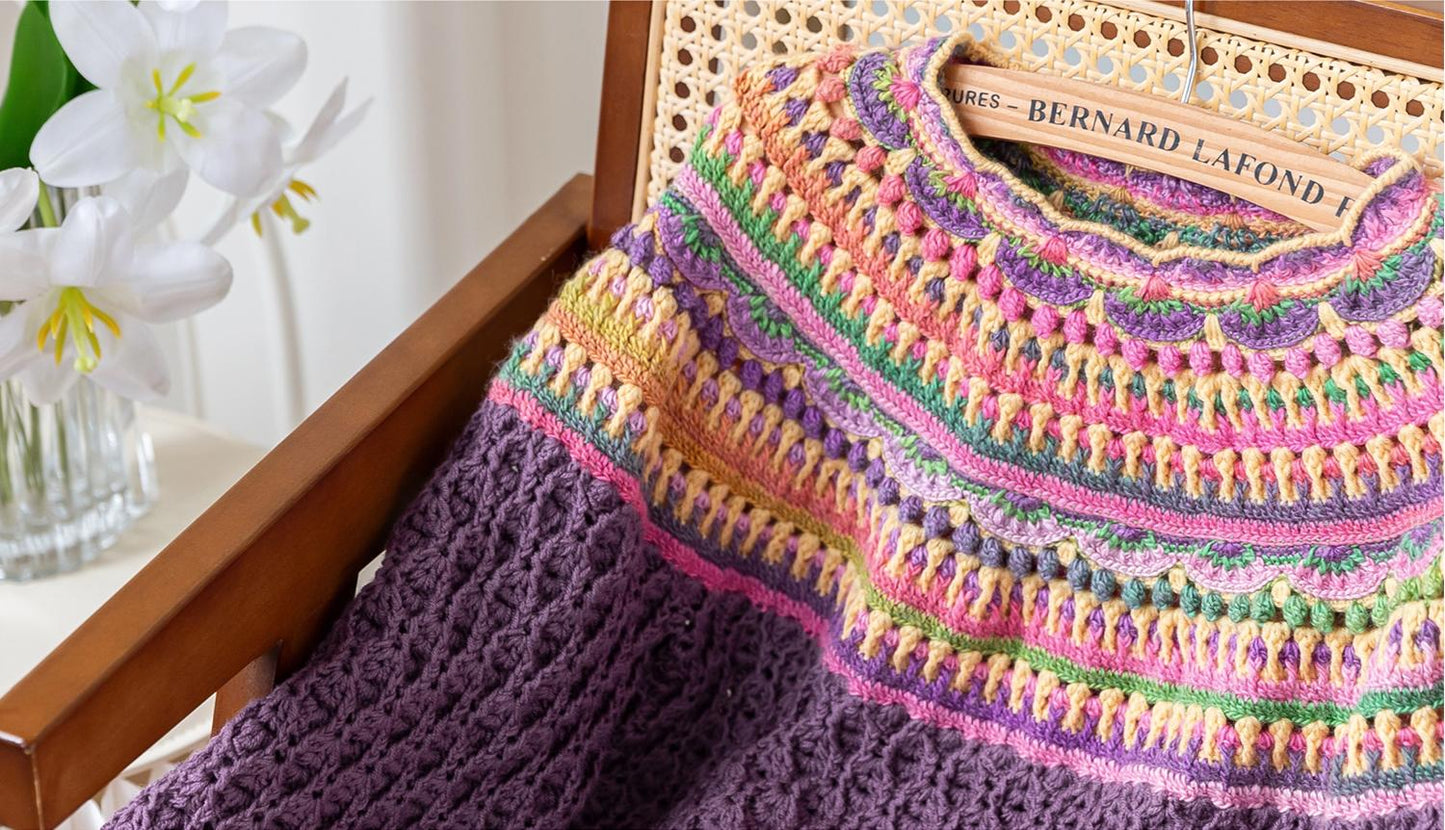 Meydan Yoke Pullover Crochet Pattern