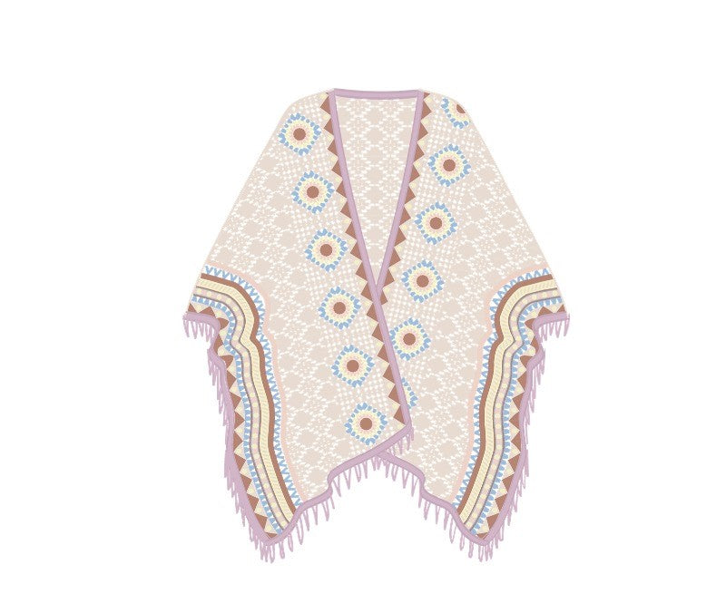 Bohemian Shawl Crochet Kit