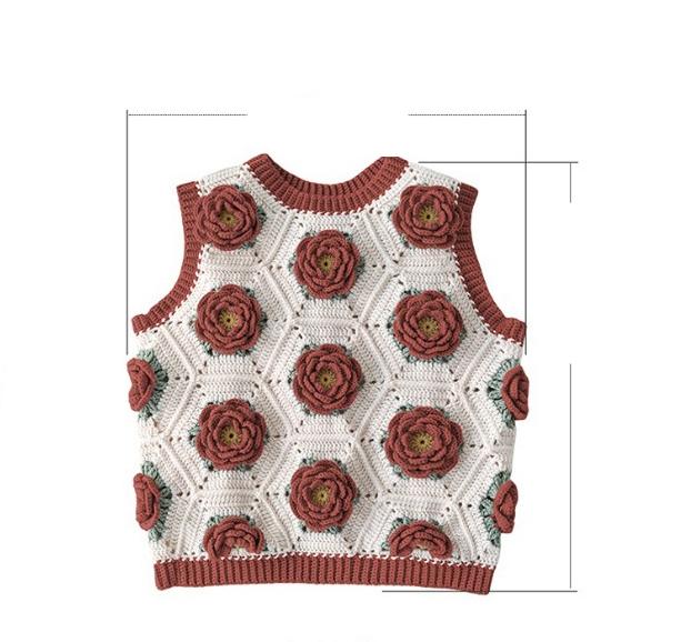 Vera Vest Crochet Yarn Kit