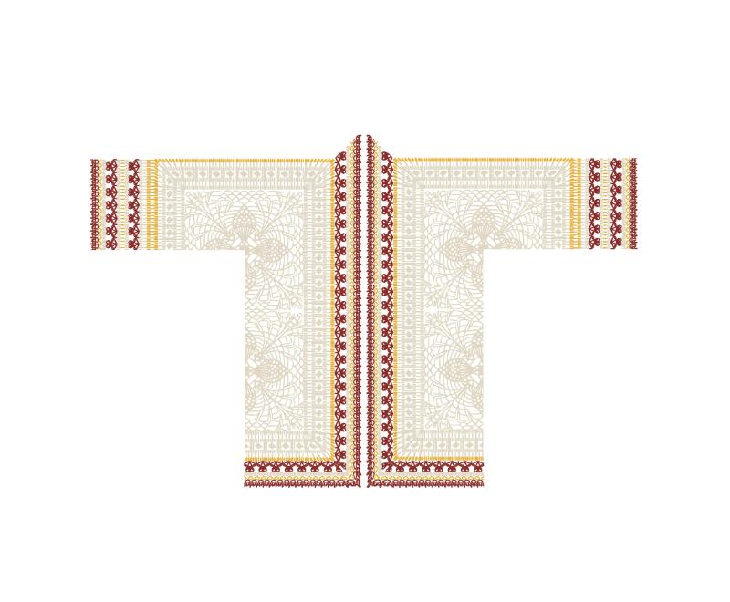 Grace Song Cardigan Crochet Yarn Kit