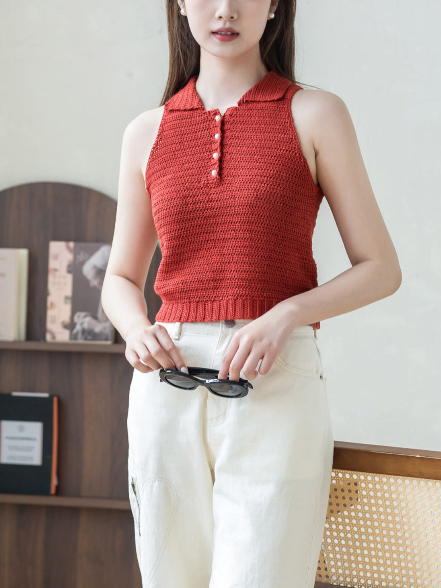 HongKong Times Vest Crochet Yarn Kit