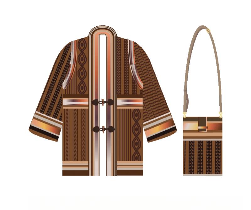 Nomadic Patchwork Coat Crochet Kit
