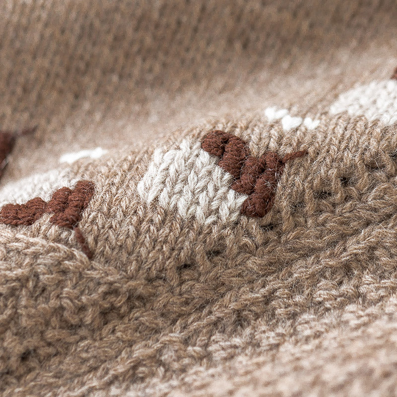 Acorn Vest Knit Yarn Kit