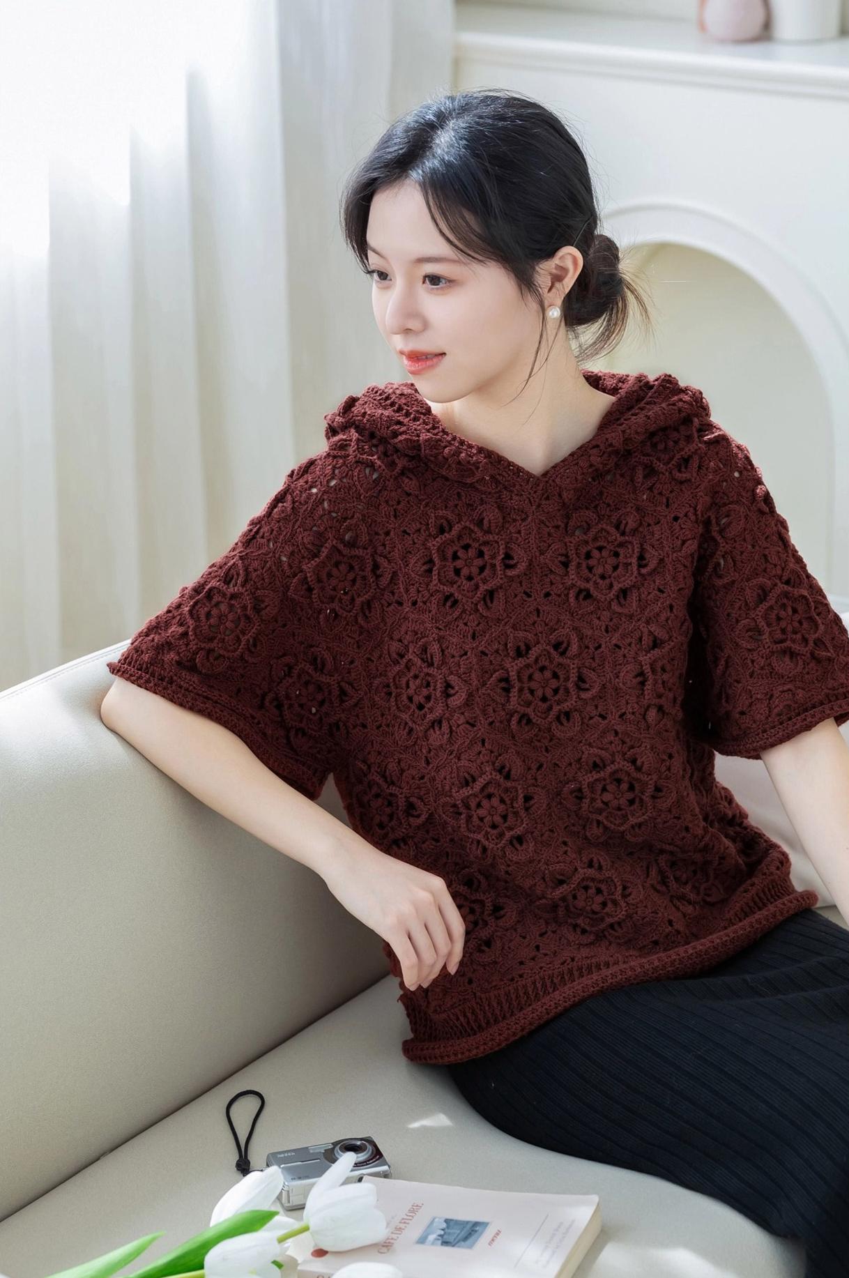 Shooting Star Hoodie Crochet Yarn Kit