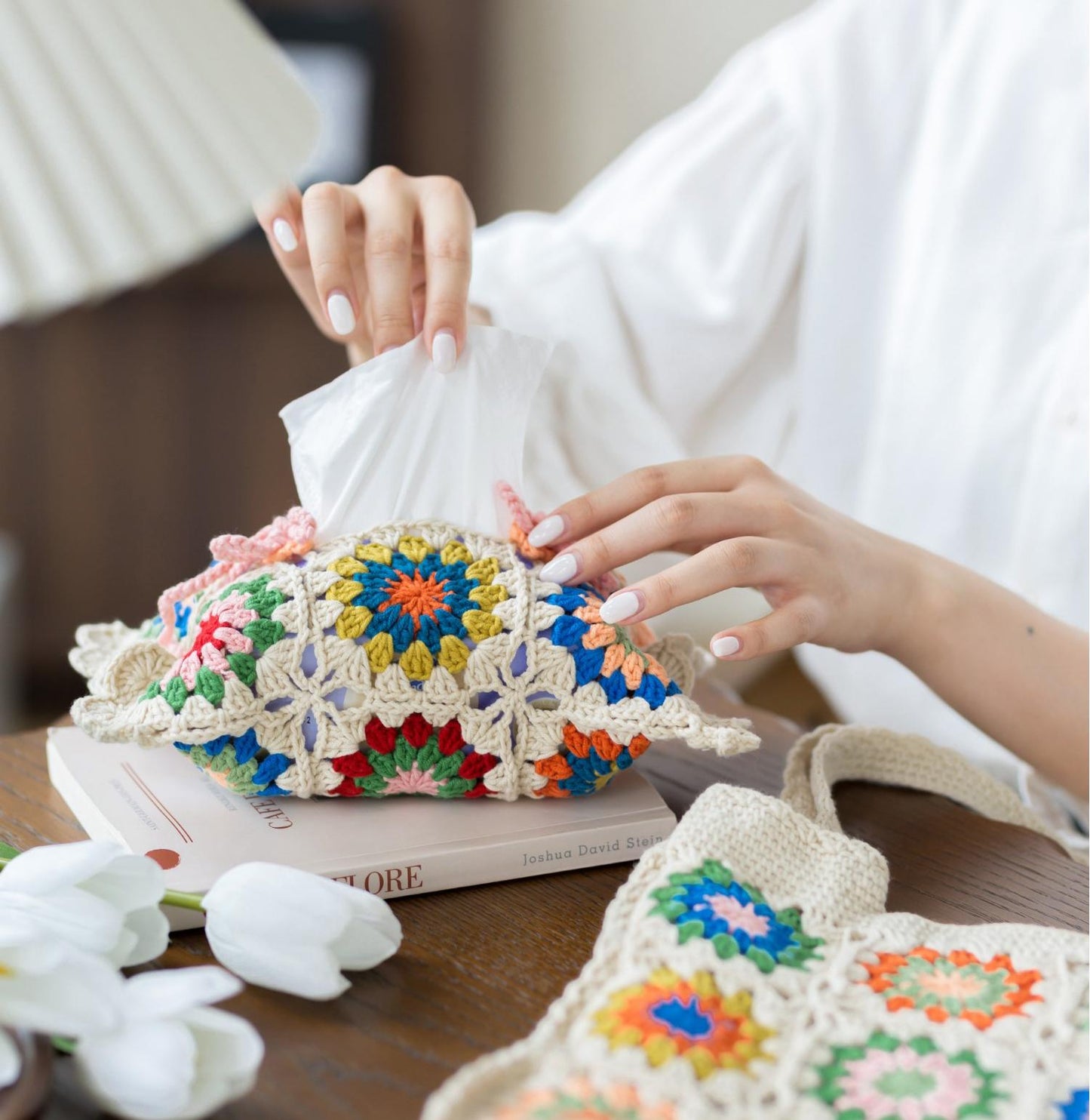 Granny Square Bag Crochet Pattern